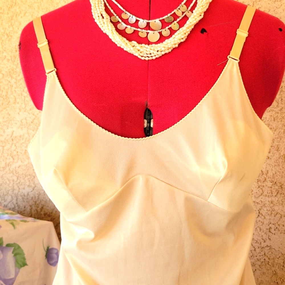 Vintage SEARS The Doesn't Slip Sexy Lingerie sz 34 with Pointy Boobs - Picture 12 of 12